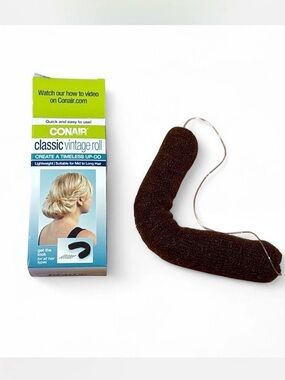 Conair Classic Vintage Roll Hair Styling Tool Black